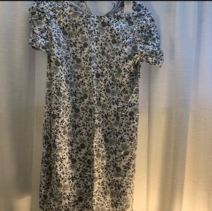 NWT Loft Dress with Floral print size M